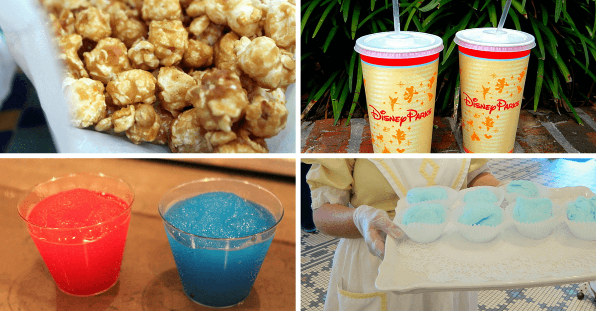 Free food and drink at Disney World