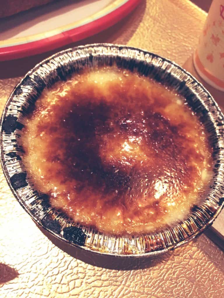 Creme Brulee from Les Halles Boulangerie and Patisserie