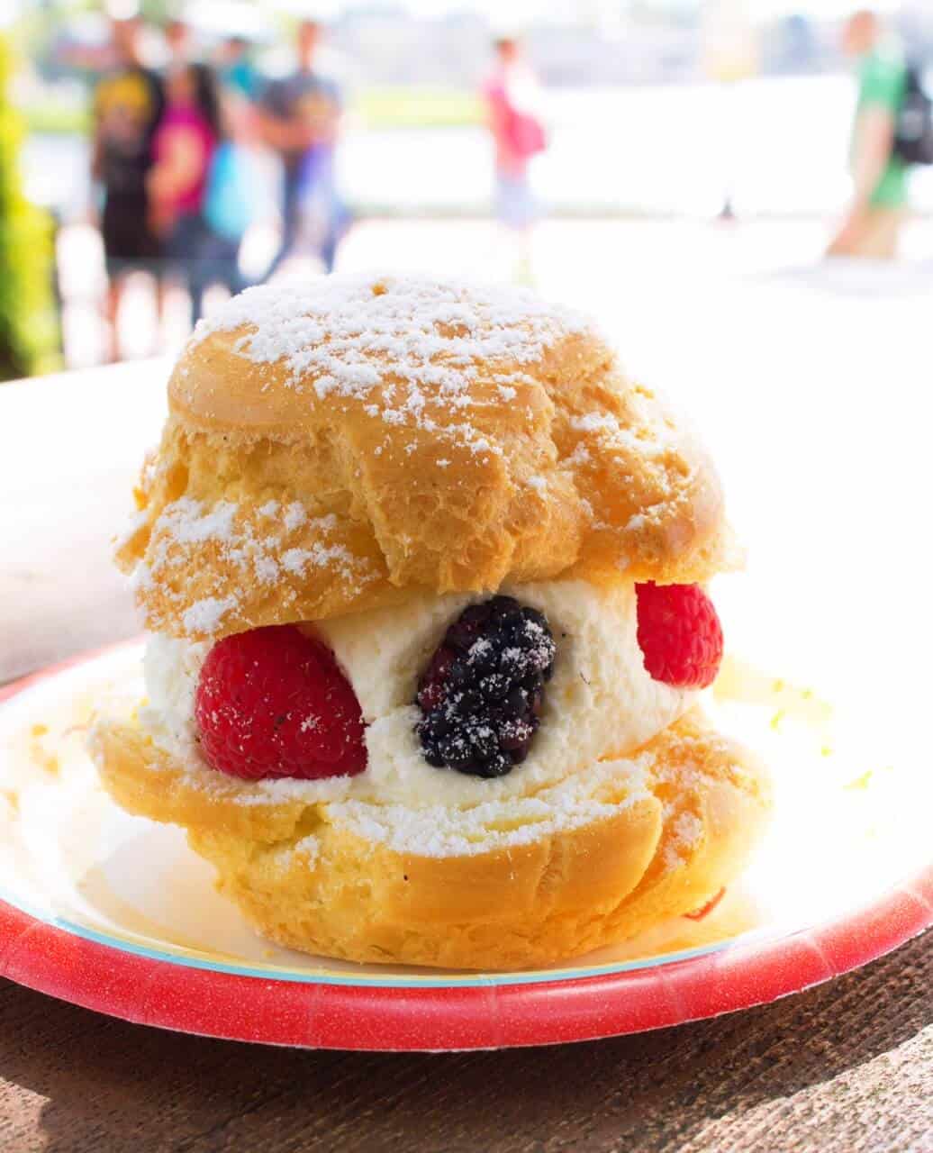 Berry Cream Puff from Kringle Bakery