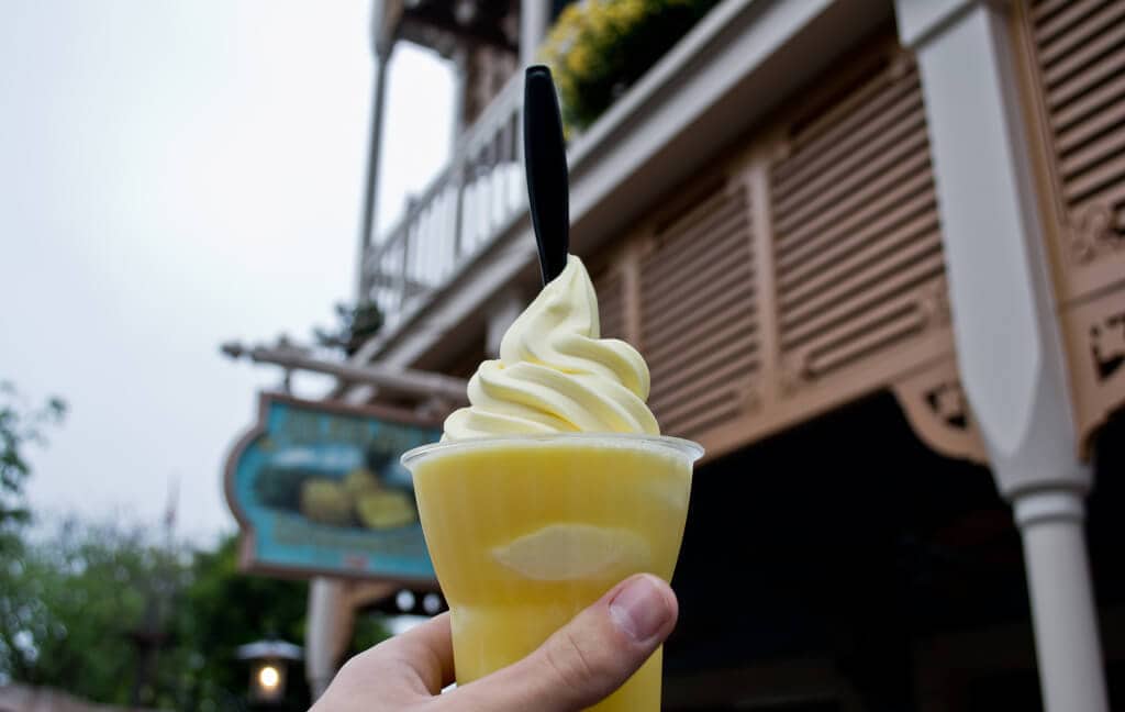 Pineapple Dole Whip Float