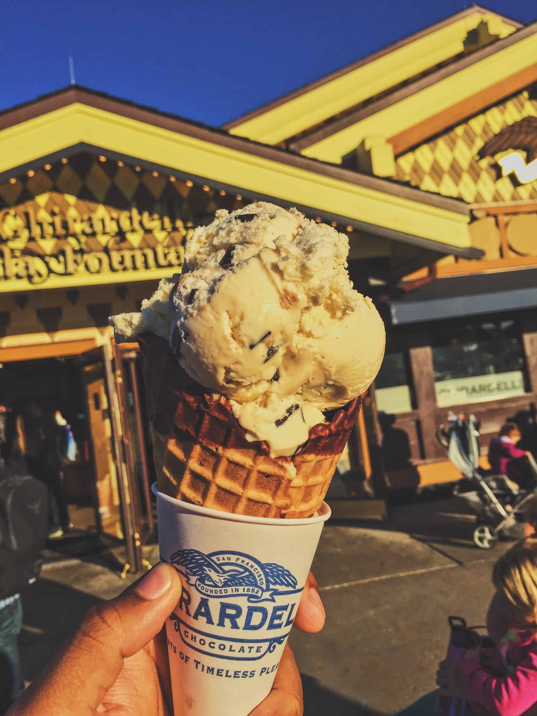 Waffle Cone from Ghirardelli