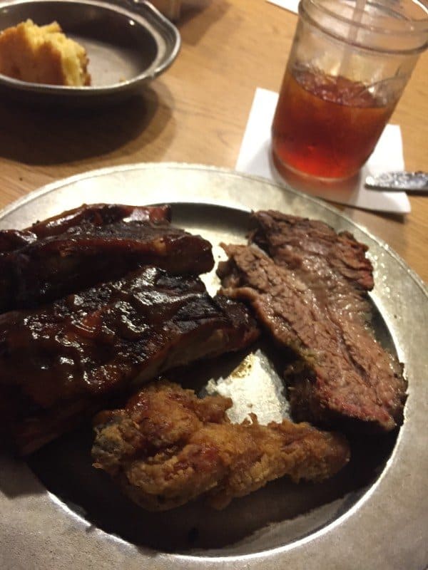 Ribs and Brisket from Trail's End