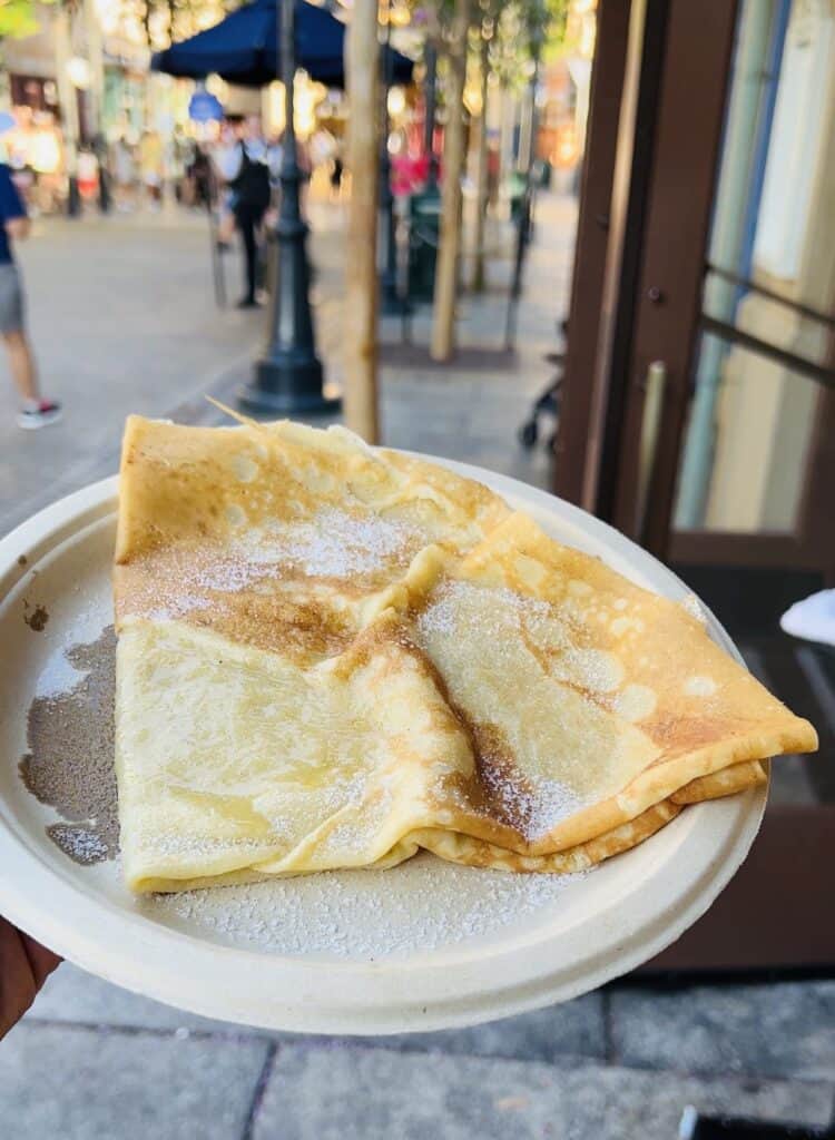 Butter and Sugar Crepe Epcot France
