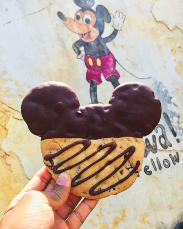 Giant Mickey Cookie