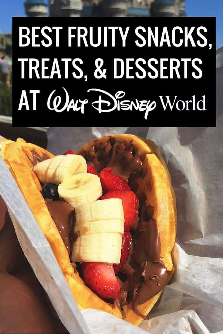 Best Fruity Snacks at Disney World
