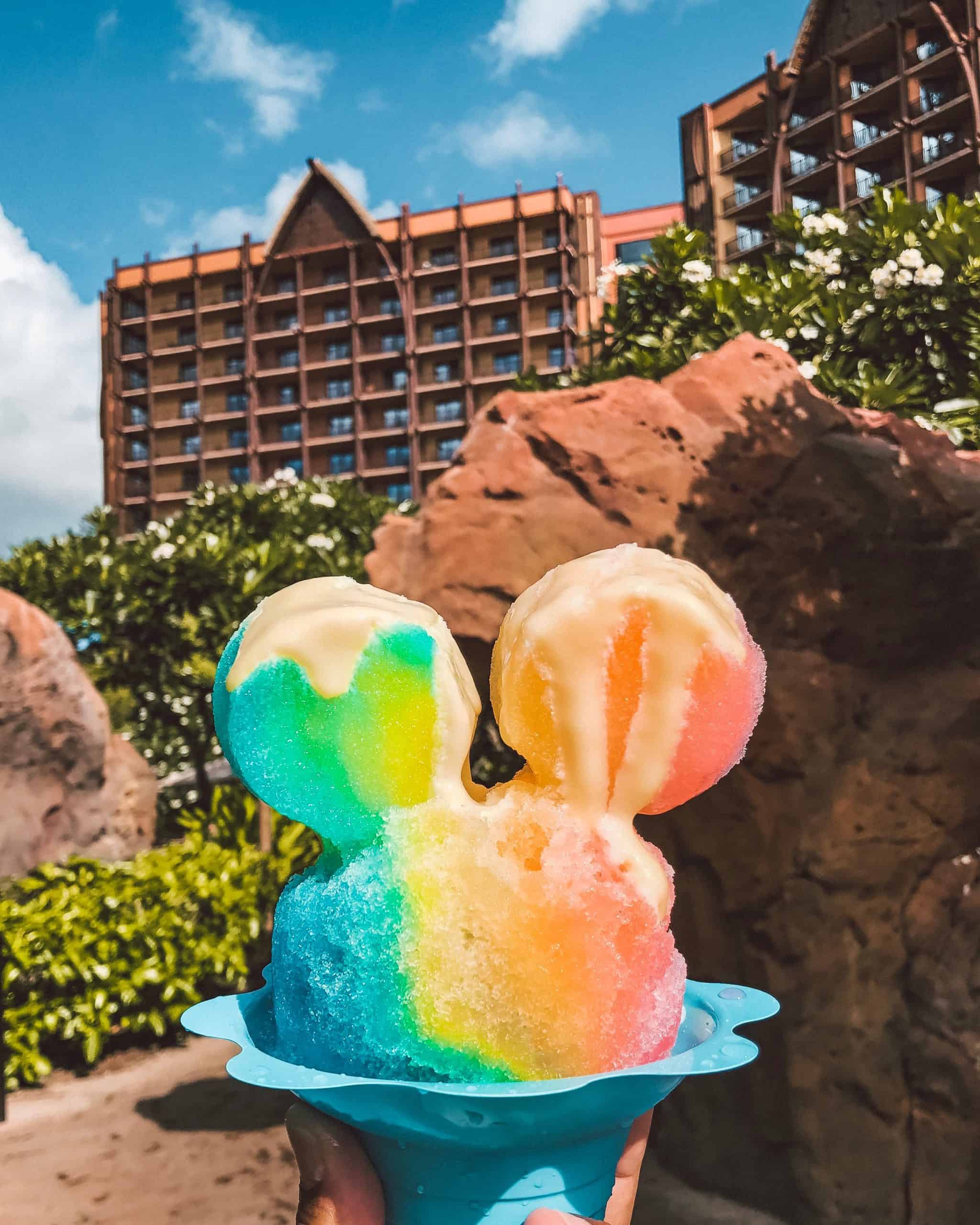 Mickey Shaved Ice