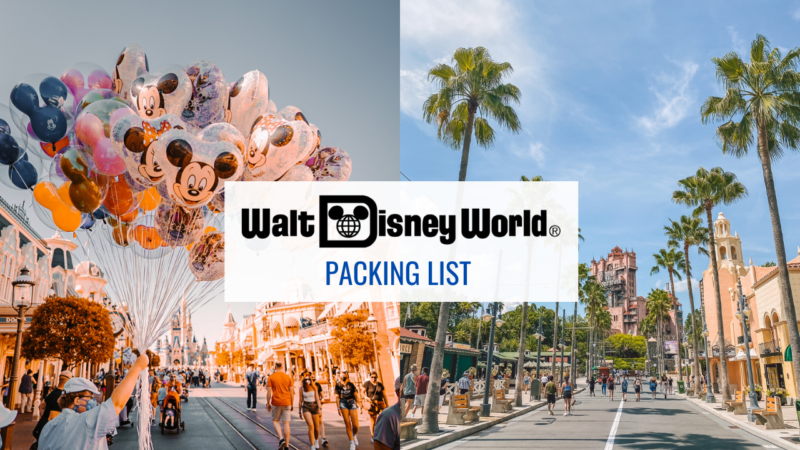 Disney World Packing List - Everything You Should Bring - Urban