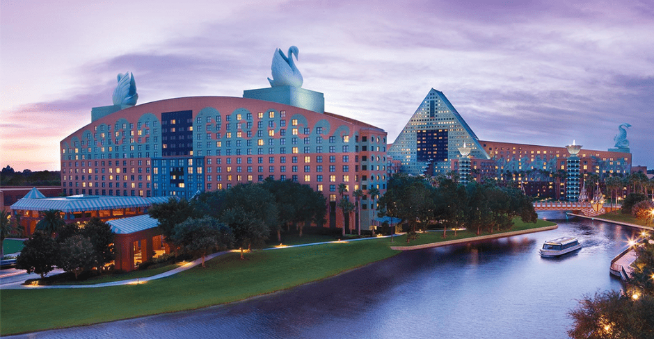 Book Disney World Hotel with Points Swan and Dolphin