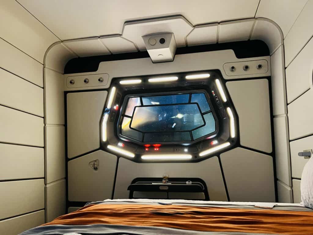 Galactic Starcruiser Cabin Window