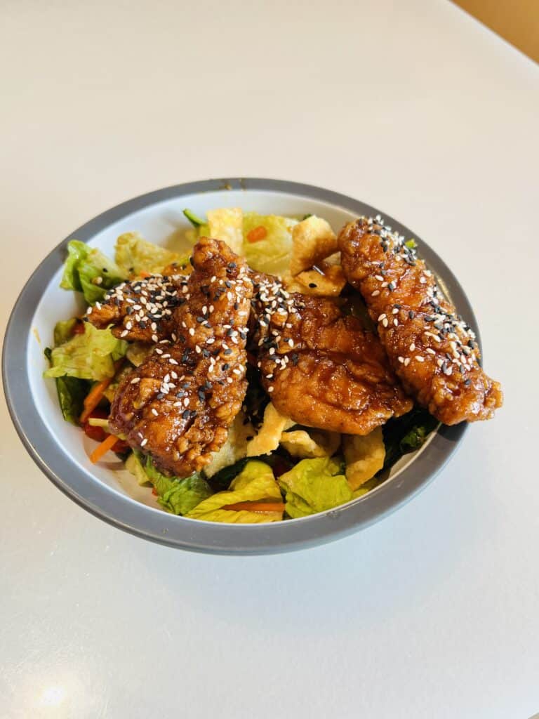 General Tso's Chicken Salad Epcot