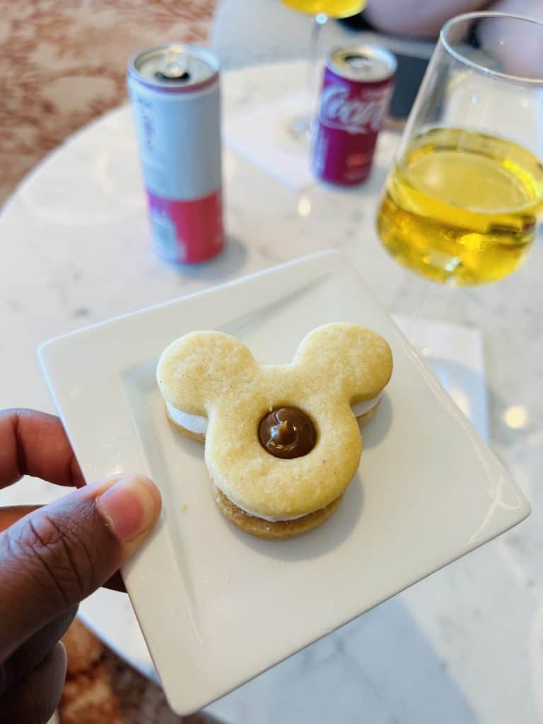 Disney Wish Concierge Lounge Snacks