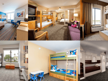 Best Disneyland Hotels with Bunk Beds