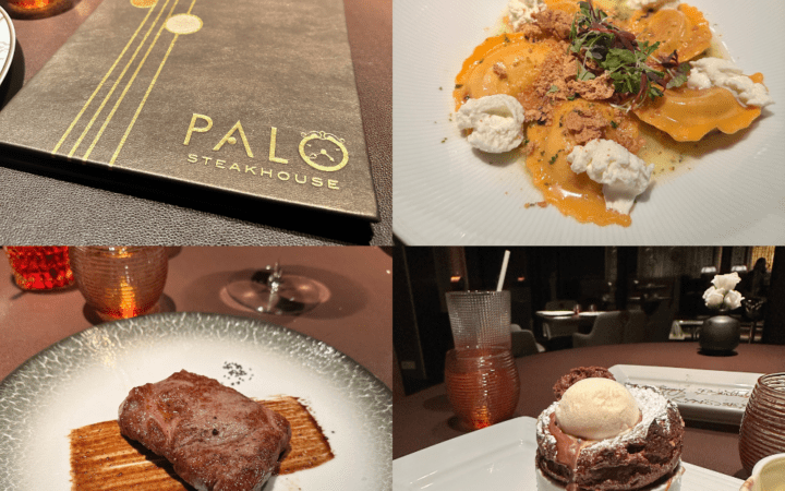 Palo Steakhouse a la carte menu review