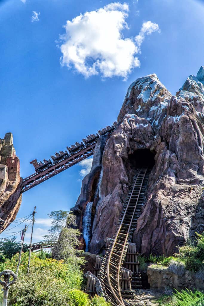Expedition Everest Drop speed