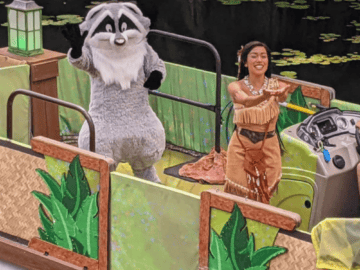where to meet Pocahontas at Disney world
