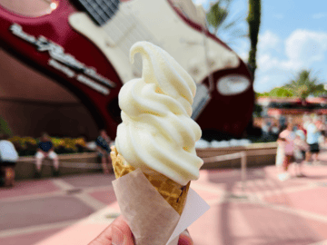 Soft Serve Ice Cream Hollywood Studios Disney World